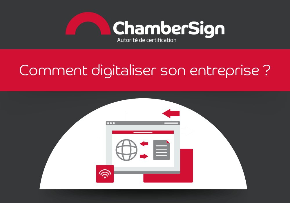 Illustration pour l'article "comment digitaliser son entreprise"