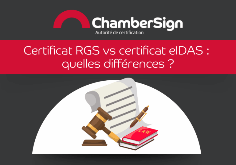 Image illustrant l'article Certificat RGS vs certificat eIDAS quelles différences avec une illustration d'un texte juridique de loi