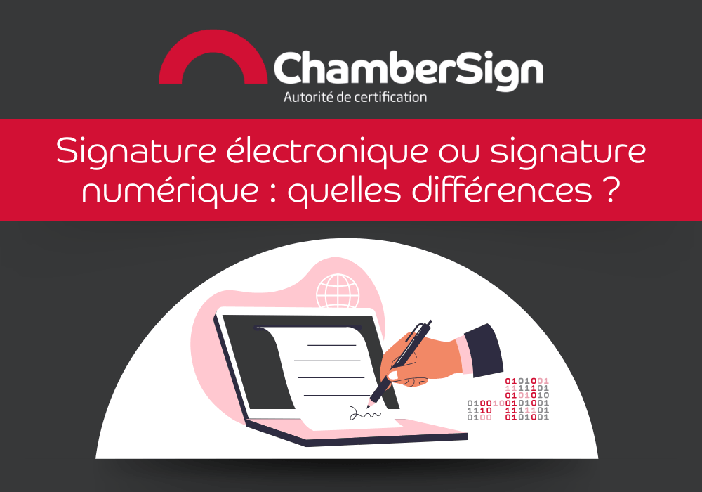 Signature électronique ou signature numérique quelles différences